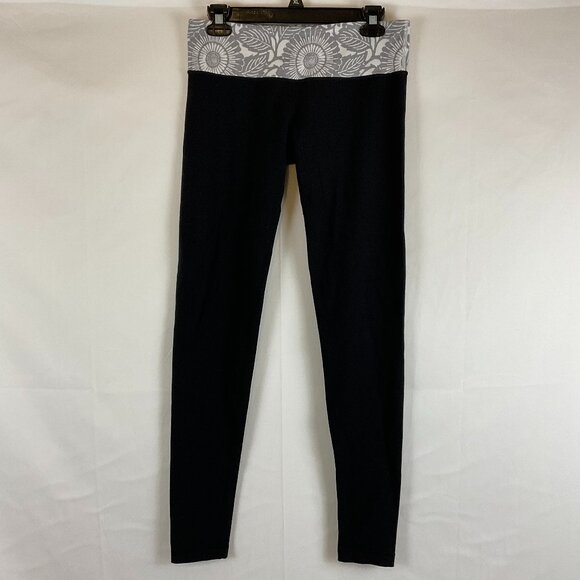 Lululemon Wunder Under Pant 8 Black Beachy Floral White Fossil/Fossil Gray - Picture 2 of 12